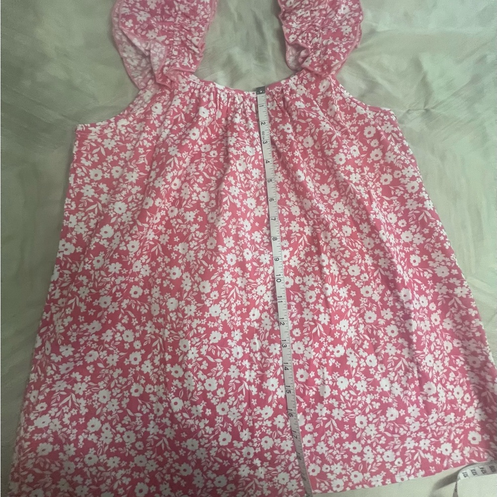 First Love Pink Floral Blouse